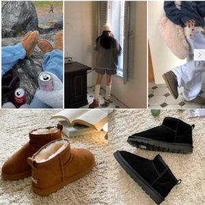 25FW 호주 에버 UGG 어그 울트라미니 클래식 시어링 앵클 부츠