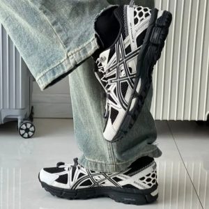 젤 카하나 8 FL 블랙 화이트 운동화