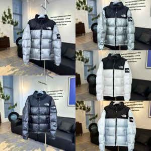 The North Face 노스페이스 로고 자수 패딩 점퍼 코트 남여 공용