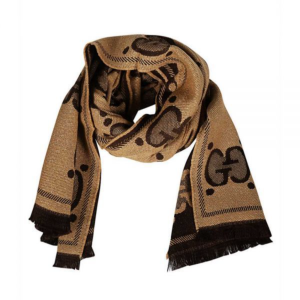 GUCCI 구찌 자카드 GG로고 울 머플러 핑크 598993 3GC15