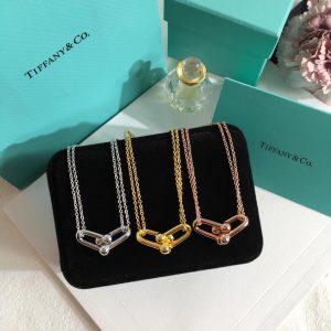 티파니앤코 티파니 하드웨어 더블 링크 펜던트 목걸이 63982334
