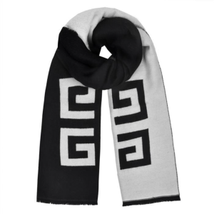 지방시 4G 울 머플러 블랙 GV4518 J5524 BLACK