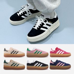 아디다스 가젤 볼드 인도어 블랙 그레이 쉐도우 레드 올리브 블루 핑크 글로우